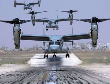 Οι Αμερικανοί βομβάρδισαν MV-22 Osprey σην Υεμένη για να μην πέσει σε λάθος χέρια